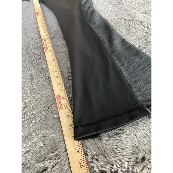 Lululemon Athletica Women’s Colorblock Barre Pulse Pants Heathered Black Size 12 - Picture 11 of 12